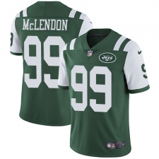 Youth Nike New York Jets #99 Steve McLendon Elite Green Team Color NFL Jersey