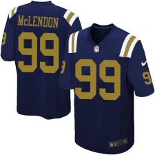 Youth Nike New York Jets #99 Steve McLendon Elite Navy Blue Alternate NFL Jersey