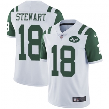 Youth Nike New York Jets #18 ArDarius Stewart Elite White NFL Jersey