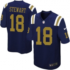 Youth Nike New York Jets #18 ArDarius Stewart Limited Navy Blue Alternate NFL Jersey