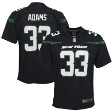 Youth New York Jets #33 Jamal Adams  Nike Game Jersey - Black