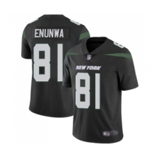 Men's New York Jets #81 Quincy Enunwa Black Alternate Vapor Untouchable Limited Player Football Jersey