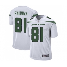Men's New York Jets #81 Quincy Enunwa Game White Football Jersey
