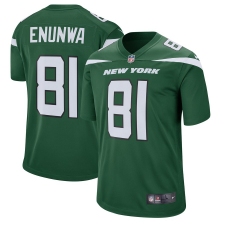 Men's New York Jets #81 Quincy Enunwa Nike Green Player Game Jersey