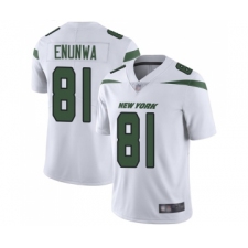 Men's New York Jets #81 Quincy Enunwa White Vapor Untouchable Limited Player Football Jersey
