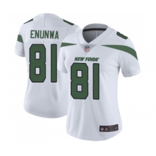 Women's New York Jets #81 Quincy Enunwa White Vapor Untouchable Limited Player Football Jersey
