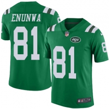 Youth Nike New York Jets #81 Quincy Enunwa Limited Green Rush Vapor Untouchable NFL Jersey