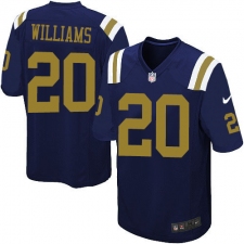 Youth Nike New York Jets #20 Marcus Williams Limited Navy Blue Alternate NFL Jersey