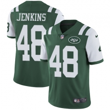 Youth Nike New York Jets #48 Jordan Jenkins Elite Green Team Color NFL Jersey