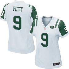 Women's Nike New York Jets #9 Bryce Petty Game White NFL Jersey