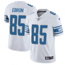 Men's Nike Detroit Lions #85 Eric Ebron Limited White Vapor Untouchable NFL Jersey