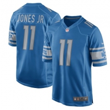 Men's Nike Detroit Lions #11 Marvin Jones Jr Game Light Blue Team Color NFL Jersey