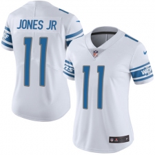 Women's Nike Detroit Lions #11 Marvin Jones Jr Elite White NFL Jersey