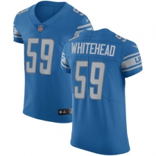 Men's Nike Detroit Lions #59 Tahir Whitehead Light Blue Team Color Vapor Untouchable Elite Player NFL Jersey
