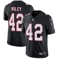 Men's Nike Atlanta Falcons #42 Duke Riley Black Alternate Vapor Untouchable Limited Player NFL Jersey
