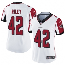 Women's Nike Atlanta Falcons #42 Duke Riley Elite White NFL Jersey