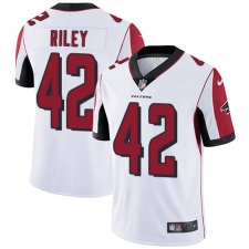 Youth Nike Atlanta Falcons #42 Duke Riley White Vapor Untouchable Limited Player NFL Jersey