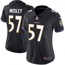 Women's Nike Baltimore Ravens #57 C.J. Mosley Elite Black Alternate NFL Jersey