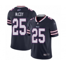 Men's Buffalo Bills #25 LeSean McCoy Limited Navy Blue Inverted Legend Football Jersey