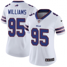 Women's Nike Buffalo Bills #95 Kyle Williams Elite White NFL Jersey