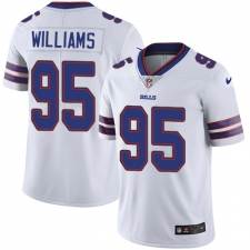 Youth Nike Buffalo Bills #95 Kyle Williams Elite White NFL Jersey