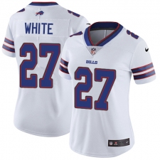 Women's Nike Buffalo Bills #27 Tre'Davious White Elite White NFL Jersey