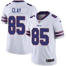 Youth Nike Buffalo Bills #85 Charles Clay Elite White NFL Jersey