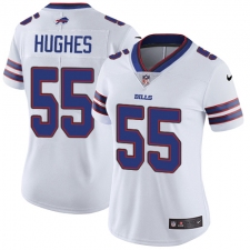 Women's Nike Buffalo Bills #55 Jerry Hughes Elite White NFL Jersey