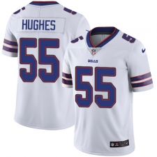 Youth Nike Buffalo Bills #55 Jerry Hughes Elite White NFL Jersey