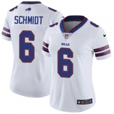 Women's Nike Buffalo Bills #6 Colton Schmidt Elite White NFL Jersey