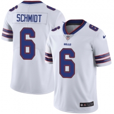 Youth Nike Buffalo Bills #6 Colton Schmidt Elite White NFL Jersey