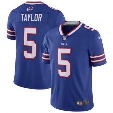 Youth Nike Buffalo Bills #5 Tyrod Taylor Royal Blue Team Color Vapor Untouchable Limited Player NFL Jersey