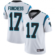 Youth Nike Carolina Panthers #17 Devin Funchess White Vapor Untouchable Limited Player NFL Jersey