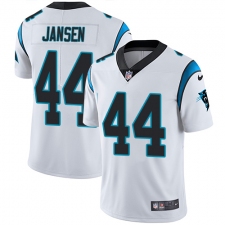 Youth Nike Carolina Panthers #44 J.J. Jansen White Vapor Untouchable Limited Player NFL Jersey