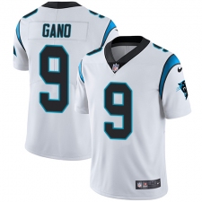 Youth Nike Carolina Panthers #9 Graham Gano White Vapor Untouchable Limited Player NFL Jersey