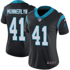 Women's Nike Carolina Panthers #41 Captain Munnerlyn Black Team Color Vapor Untouchable Limited Player NFL Jersey