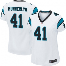 Women's Nike Carolina Panthers #41 Captain Munnerlyn Game White NFL Jersey