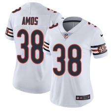 Women's Nike Chicago Bears #38 Adrian Amos Elite White NFL Jersey