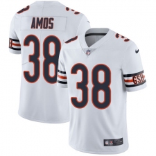 Youth Nike Chicago Bears #38 Adrian Amos Elite White NFL Jersey