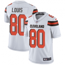 Youth Nike Cleveland Browns #80 Ricardo Louis Elite White NFL Jersey