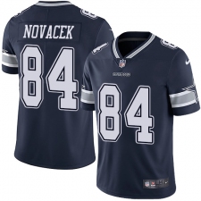Youth Nike Dallas Cowboys #84 Jay Novacek Navy Blue Team Color Vapor Untouchable Limited Player NFL Jersey