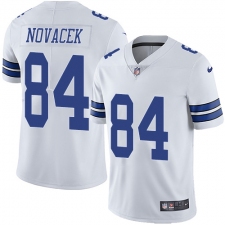 Youth Nike Dallas Cowboys #84 Jay Novacek White Vapor Untouchable Limited Player NFL Jersey