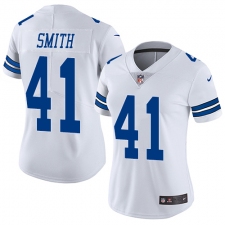 Women's Nike Dallas Cowboys #41 Keith Smith White Vapor Untouchable Limited Player NFL Jersey