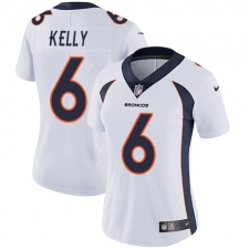 Women's Nike Denver Broncos #6 Chad Kelly Elite White NFL Jersey