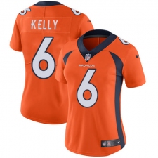 Women's Nike Denver Broncos #6 Chad Kelly Orange Team Color Vapor Untouchable Limited Player NFL Jersey