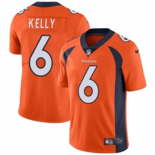 Youth Nike Denver Broncos #6 Chad Kelly Elite Orange Team Color NFL Jersey
