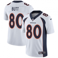 Youth Nike Denver Broncos #80 Jake Butt Elite White NFL Jersey