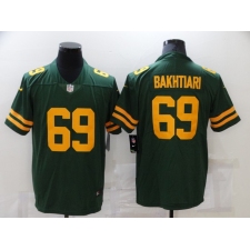 Men's Green Bay Packers #69 David Bakhtiari Nike Green Alternate Vapor Limited Player Jersey