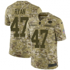 Youth Nike Green Bay Packers #47 Jake Ryan Limited Camo 2018 Salute to Service NFL Jersey