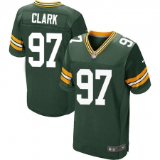 Men's Nike Green Bay Packers #97 Kenny Clark Elite Green Team Color NFL Jersey